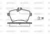 Колодки тормозные дисковые MB A-class 04&gt;12 B-class 05&gt;11 / перед Bosch ver. (P1 WOKING P10443.00 (фото 1)