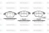 Колодки тормозные дисковые передние Audi A1 1.2 10-,Audi A1 1.4 10-,Audi A1 1.6 P1130301