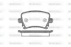 Гальмівні колодки задні Caddy III/Golf V/Audi A4 03- WOKING P1131300 (фото 1)