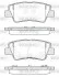 Колодки тормозные дисковые Ssang Yong Korando 10&gt; / Toyota Auris 12&gt; / Hyundai i WOKING P12623.52 (фото 1)