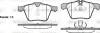 Колодки тормозные диск. перед. (пр-во Remsa) Ford Mondeo IV 2,5i Volvo S60 S80 ( P1317300