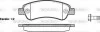 Гальмівні колодки Boxer/Ducato/Jumper (06-21) WOKING P1338300 (фото 1)