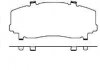 Колодки тормозные дисковые Mazda CX-7 CX-9 07> / Ford Edge 08> 10> / Mitsubishi P13673.02