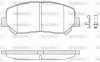 Гальмівні колодки перед. Mazda CX-5 11- Akebono WOKING P1413302 (фото 1)