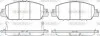 Колодки тормозные диск. перед. (Remsa) Honda HR-V 15&gt; / Accord 3,5i 12&gt; WOKING P14483.02 (фото 1)