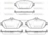 Колодки тормозные дисковые передние Mercedes-benz C-class (w205) 1.6 13- (P14923 WOKING P1492308 (фото 1)