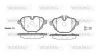 Колодки тормозные дисковые задние Bmw 5 2.0 03-10,Bmw 5 2.0 09-,Bmw 5 2.5 03-10 WOKING P1521300 (фото 1)
