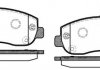 Колодки тормозные дисковые передние Nissan Nv400 2.3 11-,Opel Movano b 2.3 10- ( P1549301