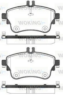 Колодки гальмівні WOKING P15873.08