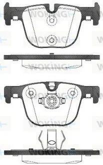 Колодки гальмівні WOKING P15933.00