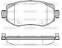 Колодки тормозные дисковые Renault Megane IV / перед WOKING P16243.08 (фото 1)