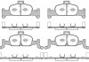 Колодки гальмівні диск. перед. (вир-во Remsa) Audi A4 A5 16> / Q5 17> (P17913.00) WOKING P1791300