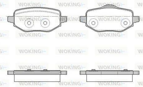 KLOCKI HAM. C C4 20-/208 19- TYЈ WOKING P1852300