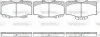 Колодки тормозные дисковые передние Great wall Safe 2.2 02-09 (P2153.04) WOKING P215304