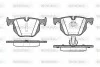 Колодки тормозные дисковые задние Bmw 3 2.0 05-11,Bmw 3 2.5 05-11,Bmw 3 3.0 05-1 WOKING P281360 (фото 1)