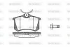 Гальмівні колодки зад. Caddy III/IV/Passat/Audi A4/A6 (Lucas) (17mm) P363305
