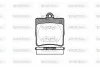 Колодки тормозные дисковые задние Mercedes-benz C-class (cl203) 1.8 01-11 (P7783 WOKING P778300 (фото 1)