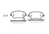 Колодки тормозные дисковые Suzuki Swift 05> Splash / Nissan Micra 10> 16> / пере P8873.11