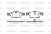 Колодки тормозные дисковые задние Mercedes-benz Cls (c218) 2.1 11-,Mercedes-benz P891300