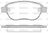 Колодки тормозные дисковые PSA Berlingo Partner I / C4 I 206 207 307 / Doblo I / WOKING P9413.00 (фото 1)