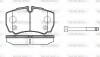 Колодки тормозные дисковые Ford Tranzit 06&gt;13 / задн WOKING P9493.10 (фото 1)