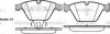 Колодки тормозные дисковые BMW 3e90 X1e84 / перед ATE ver. WOKING P9573.10 (фото 1)