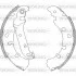 Колодки тормозные барабанные задние Ford Fiesta v 1.25 01-10,Ford Fiesta v 1.3 0 WOKING Z413700 (фото 1)