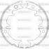 Колодки тормозные барабанные задние Toyota Camry 2.0 01-06,Toyota Camry 2.4 01-0 Z473100