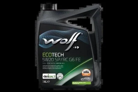 Фото 1 - ecotech 5w20 sp/rc g6 fe 4lx4 Wolf 1047277 ECOTECH 5W20 SP/RC G6 FE 4Lx4 Wolf 1047277 (фото 1)