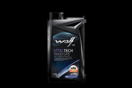 VITALTECH 5W30 GAS 1Lx12 Wolf 1048500