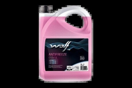 ANTIFREEZE G12+ LL 5Lx4 - NEW Wolf 1052658