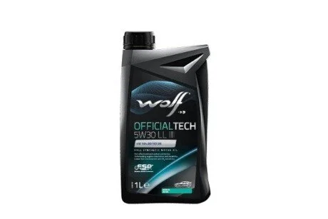 Моторное масло Officialtech LL III 5W-30 синтетическое 1 л Wolf 8307416 (фото 1)