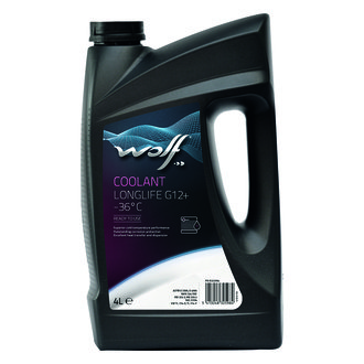 COOLANT LONGLIFE G12+ -36°C 4Lx4 Wolf 8325984 (фото 1)