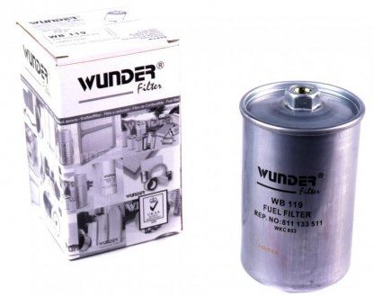 Фільтр паливний WUNDER FILTER WB 119 (фото 1)