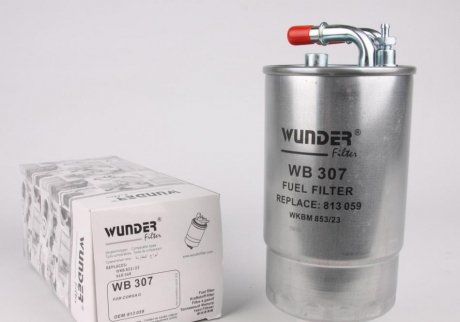 Фільтр паливний WUNDER WUNDER FILTER WB 307