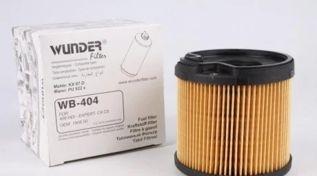 Фільтр паливний WUNDER WUNDER FILTER WB 404