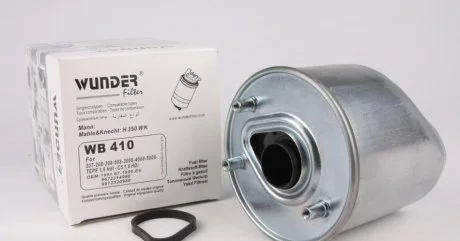Фільтр паливний WUNDER WUNDER FILTER WB 410