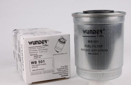 Фільтр паливний WUNDER WUNDER FILTER WB 501