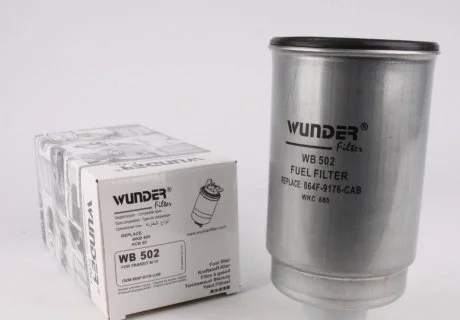 Фільтр паливний WUNDER WUNDER FILTER WB 502