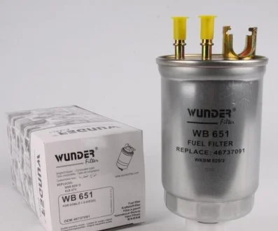 Фільтр паливний WUNDER WUNDER FILTER WB 651