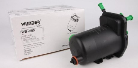 Фільтр паливний WUNDER WUNDER FILTER WB 800