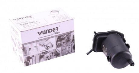 Фільтр паливний WUNDER FILTER WB 802 (фото 1)