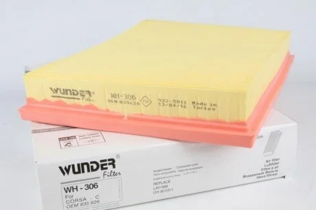 Фільтр повітряний WUNDER WUNDER FILTER WH 306