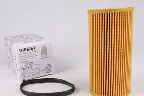 Фільтр масляний WUNDER WUNDER FILTER WY 112