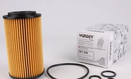 Фільтр масляний WUNDER WUNDER FILTER WY 209