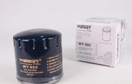 Фільтр масляний WUNDER WUNDER FILTER WY 805