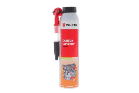 Силикон SuРer RTV, Черний, 200 ml Wurth 08933311