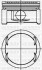 YENMAK Поршень с кольцами і пальцем OPEL Omega B 2.6 (размер отв. 83.2 / STD) (Y 26 SE) 31-03797-000