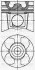 Поршень Renault Trafic/Master/Opel Vivaro 2.5CDTi (89.00mm/STD) 3104159000