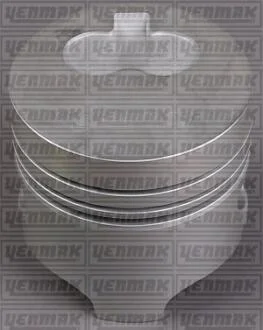 Поршень Renault Kangoo 1.9D 97- (80.51mm/+0,50) YENMAK 3104163050